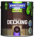 Johnstone's Woodcare Stain for Decking - Warm Teak 2.5L