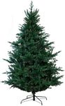 Christmas Tree World | 6ft Artificial Unlit Ultra Mountain Pine | Natural and Realistic Look with Bushy and Luxury Quality PVC Tips | Easy to Assemble and Take Down | 120cm Diameter