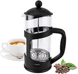 Cafetiere 2 Cups French Press, Small Coffee Press for Ground Coffee, Maximum Flavor Coffee Brewer with Stainless Steel Filter, Perfect for Coffee Lover Gifts, 12 oz/350 ML