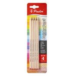 Pasler Colorless Blender Pencils - Professional Blender Pencil for blend,layer & soften edges of colored pencil artwork (Set of 4 count)