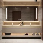 Genpai 64in Modern Floating Bathroo