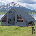 Inflatable Tent with Pump, 4-6 Pers