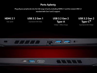 Acer Nitro 5 Gaming Laptop – Ryzen 7, RTX 3060 Graphics