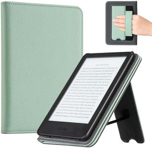 CoBak Case for 6'' All New Kindle 11th Generation 2022 Release Only - Ultra Slim PU Leather Smart Cover with Auto Sleep and Wake, Premium Protective Case for Kindle 2022, Sage-US-1