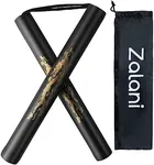 zalani Nunchucks Nunchakus-Foam Safe Rubber Martial Arts Nunchakus for Kids/Beginner Practice 1Pack Black