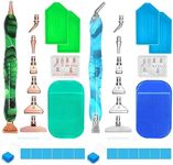 FineGood 32 Pcs Diamond Art Painting Kit Tools, Diamond Art Kit Diamond Pen Accessories Ergonomic 5D Diamond Art Pens with Stainless Pen Tips for DIY Craft