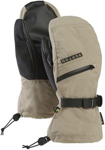 Burton Men’s Gore-TEX Insulated Gloves – Waterproof Winter Snowboard Gloves – Summit Taupe, X-Large