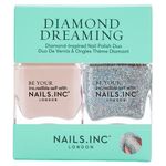 Nails.INC Diamond Dreaming Nail Polish Duo, 28ml