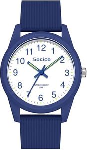 SOCICO Kids Analog Watch for Boys Girls, Easy to Read Learning Time Watch, 50M Waterproof, Soft Band Wristwatch for Ages 4-12, Great Gift for Children