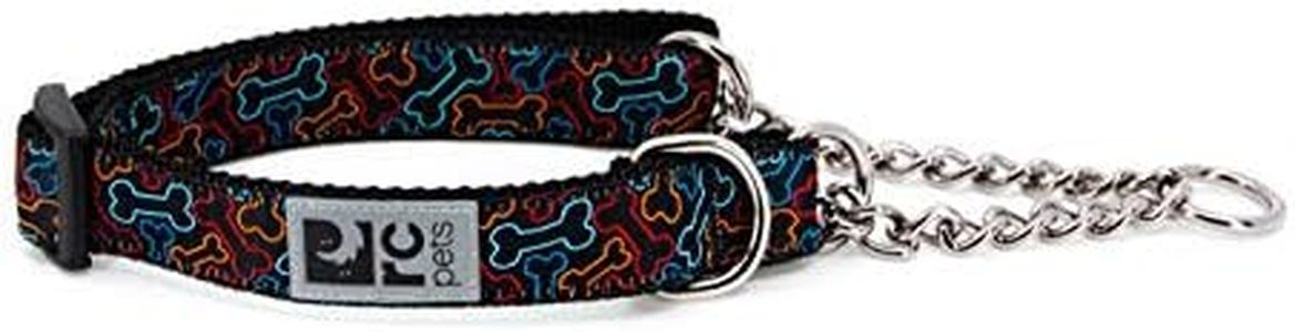 RC Pet Products 1" Adjustable Training Dog Collar, X-Large, Bones