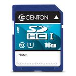 Centon Electronics Flash Memory Card (S1-SDHU1-16G)