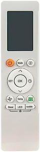 RG10L1 C2HS BGEF New Replacement Remote Control fit for Midea Room Windows Air Conditioner RG10L1(2HS)/BGEF RG10L(2HS)/BGEFU1 RG10