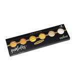 Finetec Coliro C600 Artist Mica Watercolor Pearl and Shimmer-Pearl Paint - Set of 6