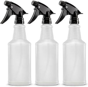 Bar5F 24 oz Empty Spray Bottles, Chemical-Resistant, Made in USA, 3-Pack