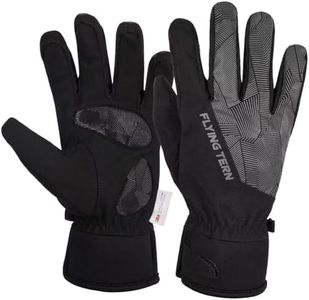 ROTTO Guantes Invierno Hombre Mujer Impermeable Aislante Térmico 3M Thinsulate para Ciclismo Esquí Senderismo Correr