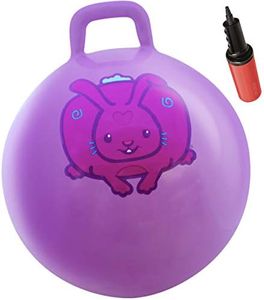 WALIKI Hop Ball for Boys and Girls Ages 3-6 | 18” Jumping Ball for School Sports Day & Birthday Parties | Outdoor Game Toy Purple