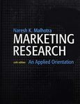 Marketing Research: An Applied Orientation