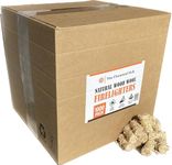 1000 Wood Wool Fire Lighters - Natural Firelighters Made from Wood and Wax, Long Burn Time Up to 10 Minutes, Ideal Fire lighters for Wood Burners, BBQ, Fireplace, and Campfires