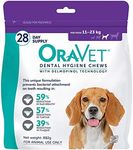 Oravet Dental Hygiene Dog Chews, 28