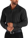 COOFANDY Mens Stretch Dress Shirts 