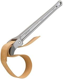 RIDGID 31360 Model 5 Strap Wrench, 5-inch Capacity Adjustable Strap Wrench,Brown