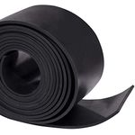 Rubber Gasket Sheet Material 1/8 (.125) Inch T X 3 inch W X 10 Feet, for Sealing,Protection, Abrasion, Supports, Leveling, Bumpers