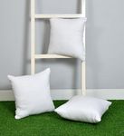 HFI UrbanArts Virgin Microfiber Cushion Fillers - Pack of 3 Pcs, 24 x 24 Inches, 60 x 60 Cms, White | Sofa Pillow, Cushion, Cushions for Sofa, Cushion Pillow, Sofa Pillow, Cushions for Bed