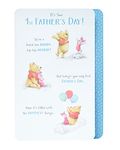 UK Greetings 1st Father's Day Card - Winnie the Pooh Father's Day Card - First Father's Day Card - Cute Father's Day Card, Multi (659566-0-1)