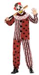 Morph Costumes Scary Clown Costume Kids, Horror Killer Clown Costume Boys, Creepy Clown Halloween Costumes Clown Costume For Kids Boys 12-14 Years