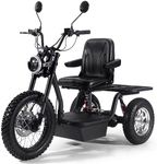 MotoTec Electric Trike 60v 1800w Bl