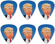 Happy Donald Trump Make America Great Novelty Guitar Picks Medium Gauge - Set of 6