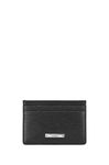 BOSS Mens GalleryA S Card Embossed-Leather Card Holder with Logo Plaque