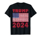 Trump 2024 American Flag Donald Trump 2024 T-Shirt