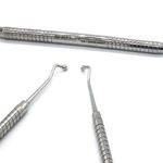 ADDLER Dental Amalgam Filling Westcott Double Ended Composite Plastic Burnisher Instruments. Premium Solid 6 MM.Handle. life Time Anti Rusting Warranty.