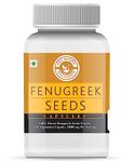 Holy Natural Fenugreek Seeds Capsule (120 cap), Dietary Supplement, Weight Management, Health & Wellness, Strength, Stamina & Power.