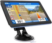 7" GPS Navigator for Car Truck RV, Car GPS Navigation System with 2025 Maps, Lifetime Free Updates, Voice Guidance, Speed & Red-Light Camera Alerts, Custom Truck Routing