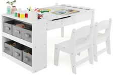 Maxmass 2-in-1 Kids Art Table and C