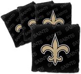 YouTheFan NFL New Orleans Saints Cornhole Bags - 4PK - Black