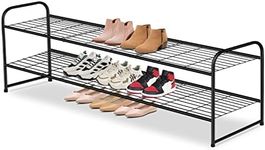 AOODA Long 2 Tier Shoe Rack for Clo