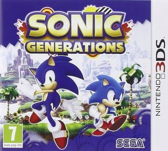 Sega Sonic Generations 3DS Video Game