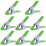 SWANLAKE 8PCS 6" inch Spring Clamp, Heavy Duty Spring Metal Spring Clamps, 2.5"-inch Jaw Opening (8PCS)