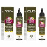Oshea Herbals Natural Hair Growth Oil | Strengthens Hair, Prevent Hair Fall & Promotes Hair Growth with Healthy Scalp | Enriched with Onion Bulb & Ginger Extract - 110ml (Pack of 2)