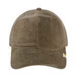 C & C California Baseball Cap, Corduroy Cotton Baseball Hat with Curved Brim, Olive, One Size