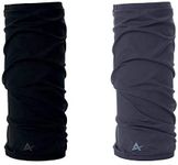 Arctic Cool Instant Cooling UPF 50+ UV Protection Neck Gaiter, Face Mask, Headband | 12-in-1 Excellent Sun Protection for Fishing, Boating, Gardening, Working 2 Pack
