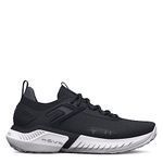 Under Armour UA W Project Rock 5 Women's Training Shoes,BLK/WHT,7.5