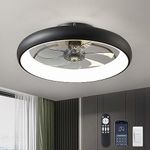 LUDOMIDE Ceiling Fans with Lights, 