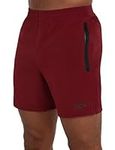 TCA Elite Running Shorts Men - Gym Shorts Men - Mens Short with Zip Pockets - Sports Short Mens with Zipped Phone Pocket - Asphalt, S