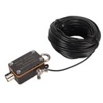 Portable HF End Fed Antenna 1 30MHZ FE8 CW SSB 1:49 Balun, Compact Size, Easy Installation, 50Ω Impedance, PVC Material, Pocket End Fed Radio Antenna for Outdoor