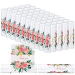 Siifert 50 Pack Floral Employee Appreciation Gifts Bulk Lip Balms Favors Small Thank You Gifts Bridal Baby Shower Wedding Favors for Women Staff Coworkers Staff Guests