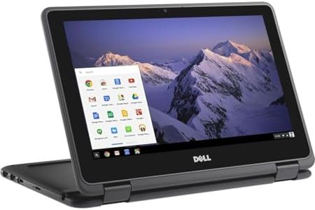 Dell Chromebook 2-in-1 11 3100 Laptop Computer Touchscreen PC, Intel Celeron N4020, 4GB RAM, 32GB eMMC, Janpaness Keyboard, Type-C, Chrome OS (Renewed)